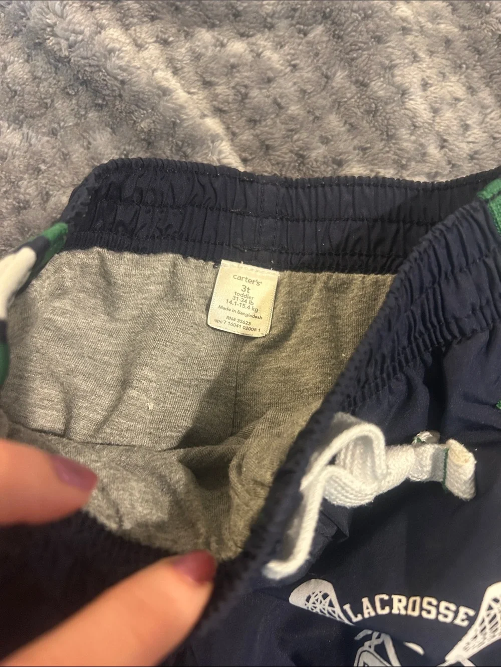 Perfect Condition Super Rare LaCrosse Boys sz3T Wind Pants